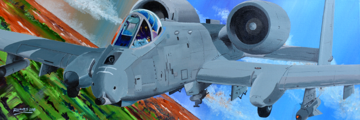 A-10 Coming Around Acrylic on Canvas