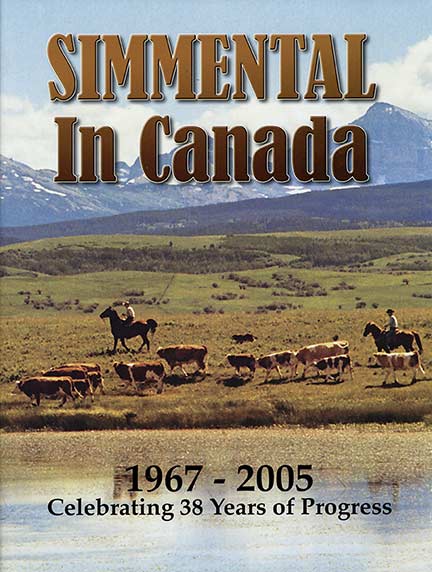 Simmental In Canada Book Cover