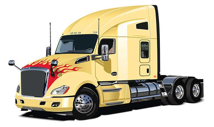 2021 Kenworth Tractor Drawing.