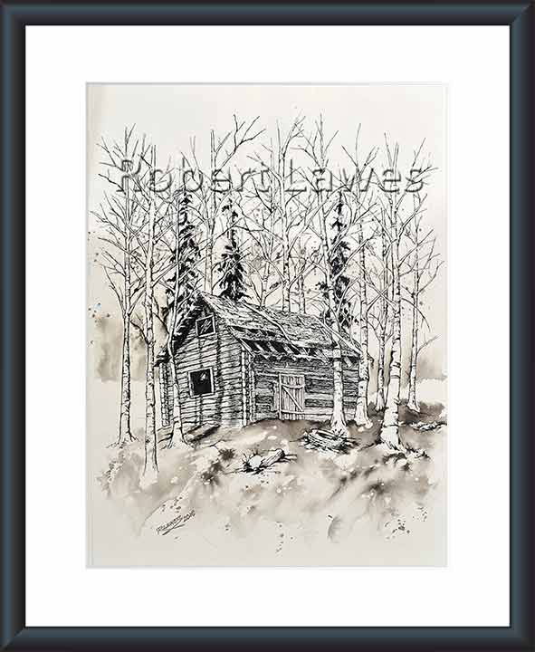 Cabin in the Birches