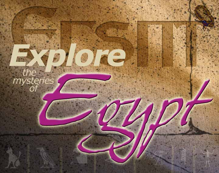 Egypt Travel Ad Layout
