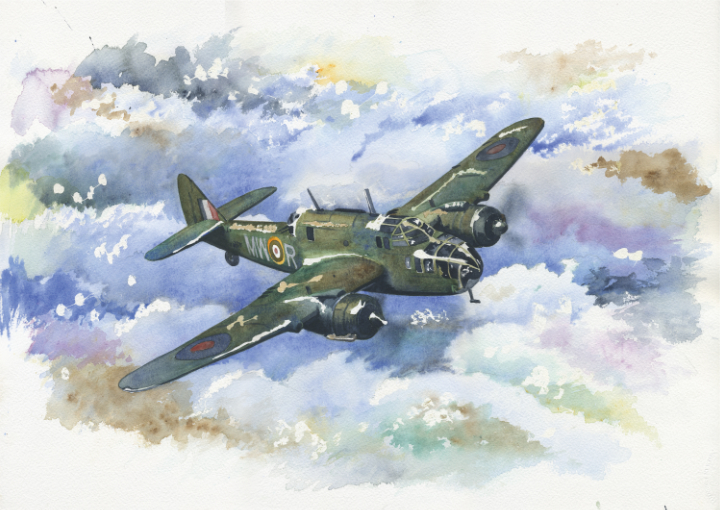 War Plane Painting